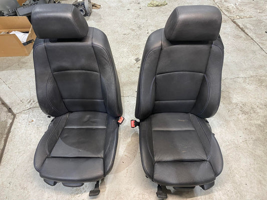 BMW 1 SERIES E82 E88 M-SPORT FRONT SEAT SET INDIVIDUAL BLUE