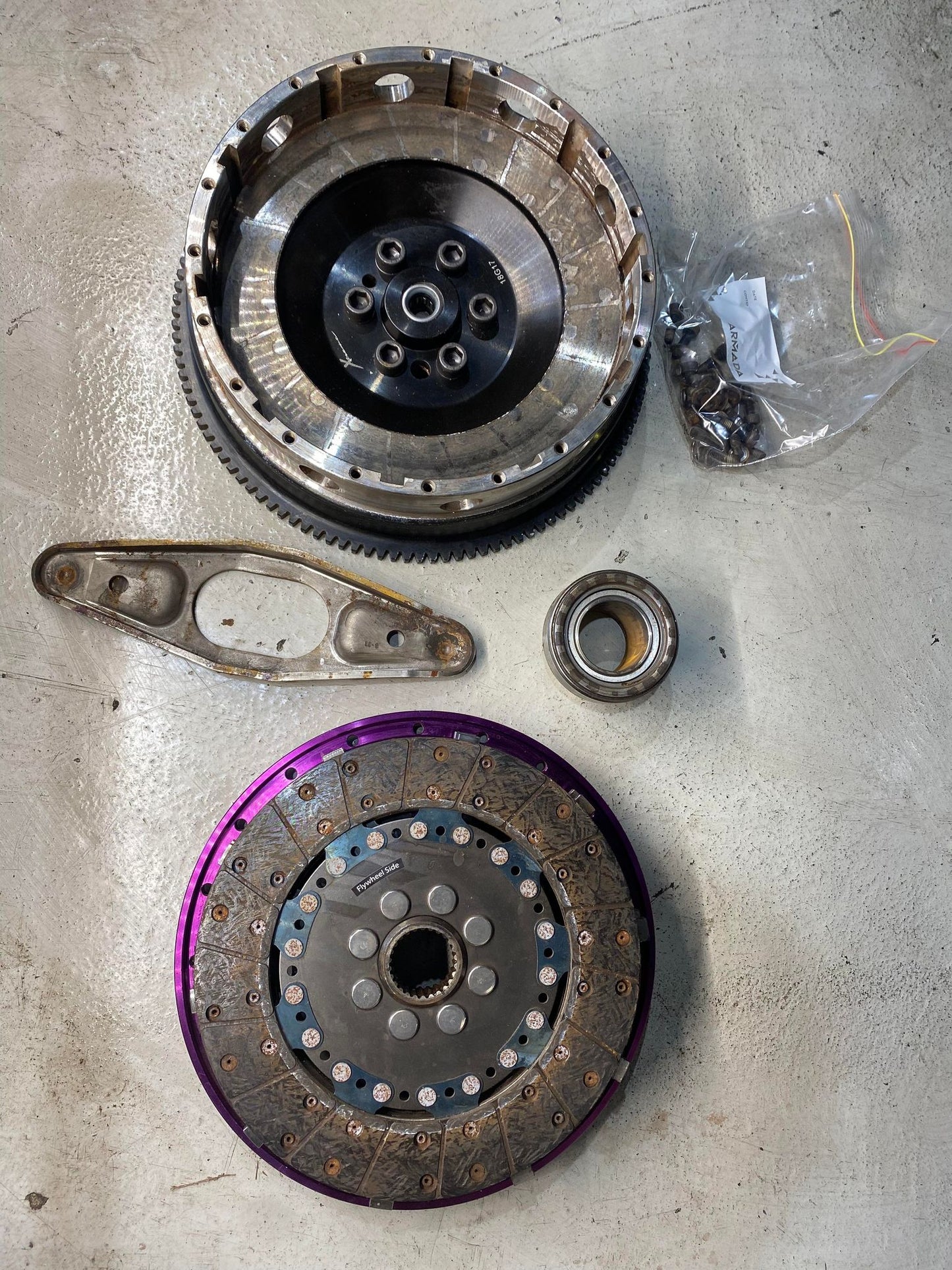 BMW 1 3 SERIES N54 Xtreme Clutch KBM23596-2E 230mm Rigid Solid Ceramic Twin Plate Clutch Kit Incl SMF