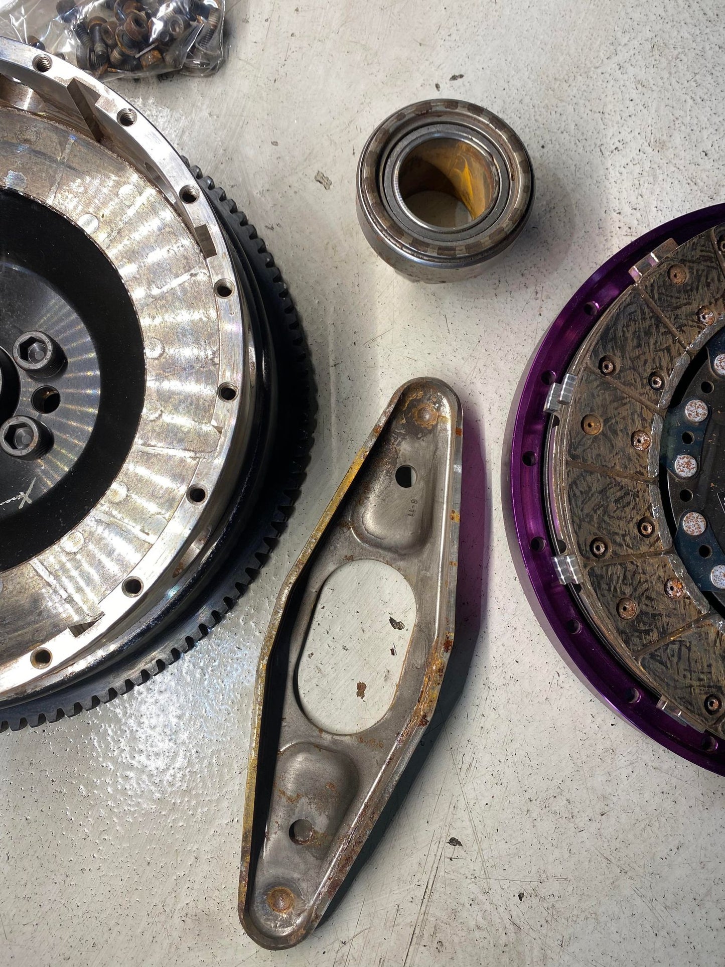 BMW 1 3 SERIES N54 Xtreme Clutch KBM23596-2E 230mm Rigid Solid Ceramic Twin Plate Clutch Kit Incl SMF