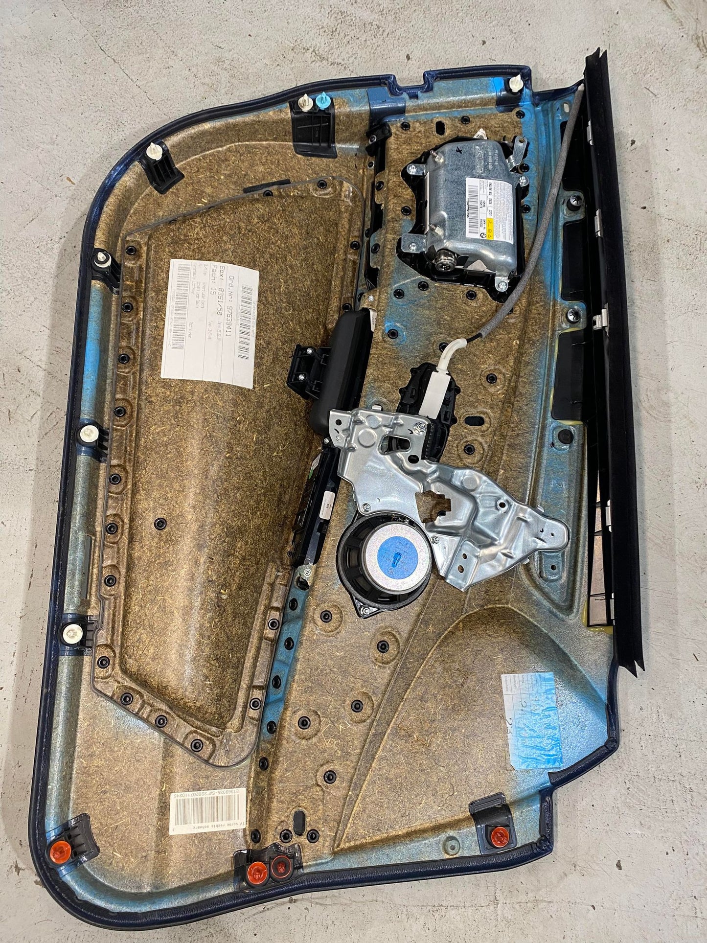 BMW 5 SERIES E60 FRONT RIGHT DRIVERS DOOR CARD