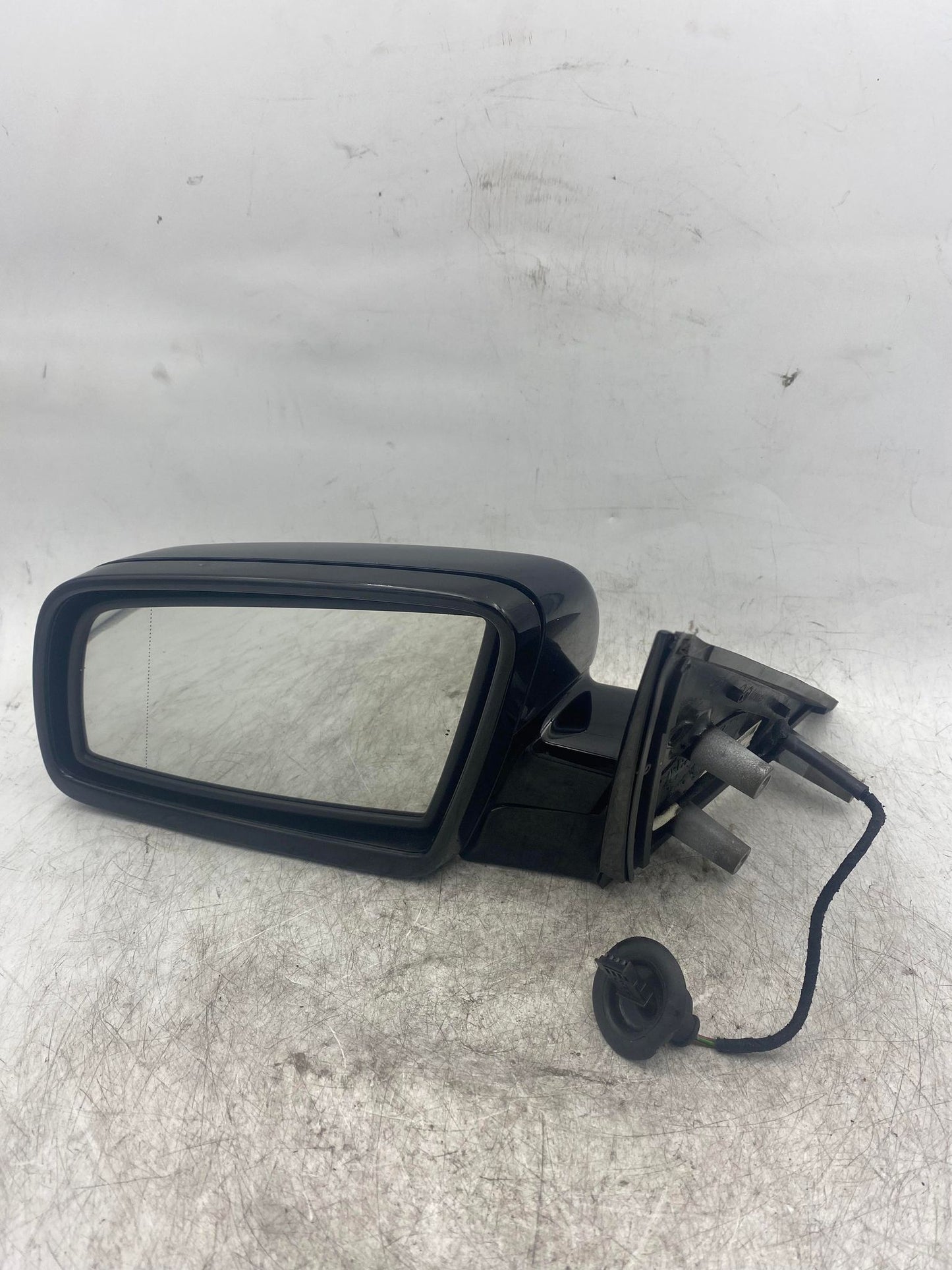 BMW 5 SERIES E60 FRONT LEFT SIDE MIRROR NAVY BLUE
