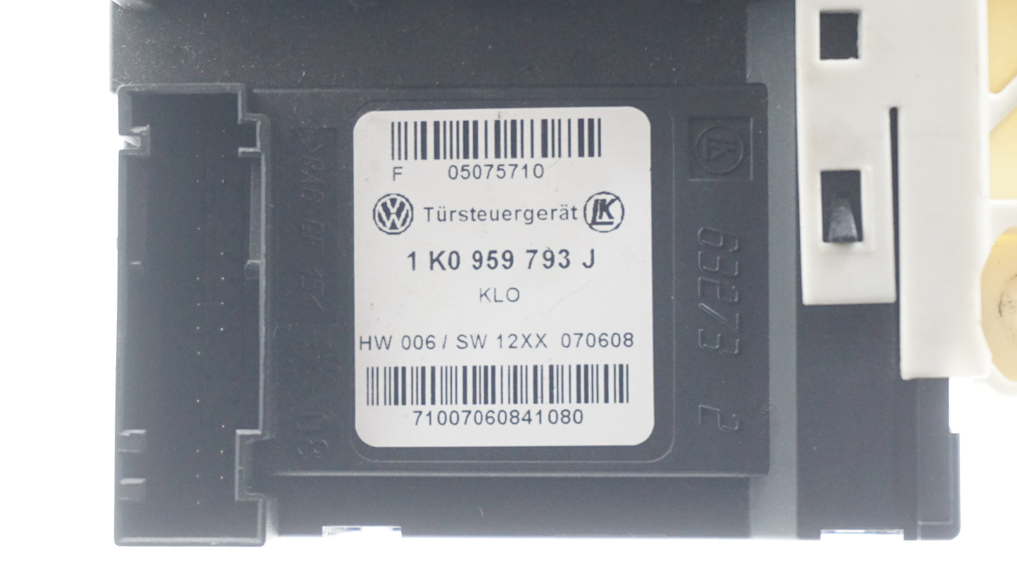 VW CADDY FRONT DRIVERS RHS WINDOW MOTOR REGULATOR 1K0959793J