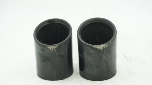 BMW E82 E84 E88 BLACK CROME EXHAUST TIPS 7559999