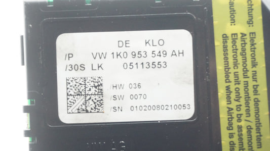 VW MK5 MK6 GOLF CADDY JETTA MULTIFUNCTION STEERING WHEEL MODULE 1K0953549AH