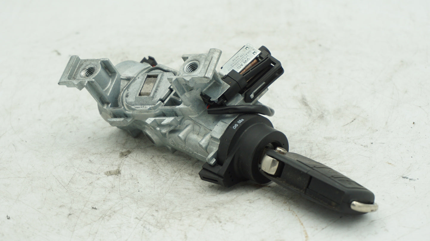 GENUINE AUDI VOLKSWAGEN IGNITION BARREL WITH KEY 1K0905851B