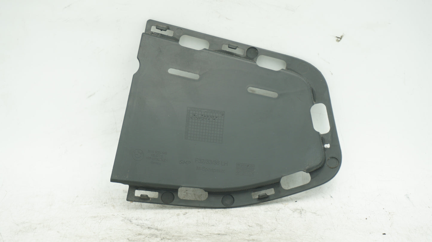 BMW F32 F33 F36 FRONT BUMPER LEFT TRIM GRILL 8054549
