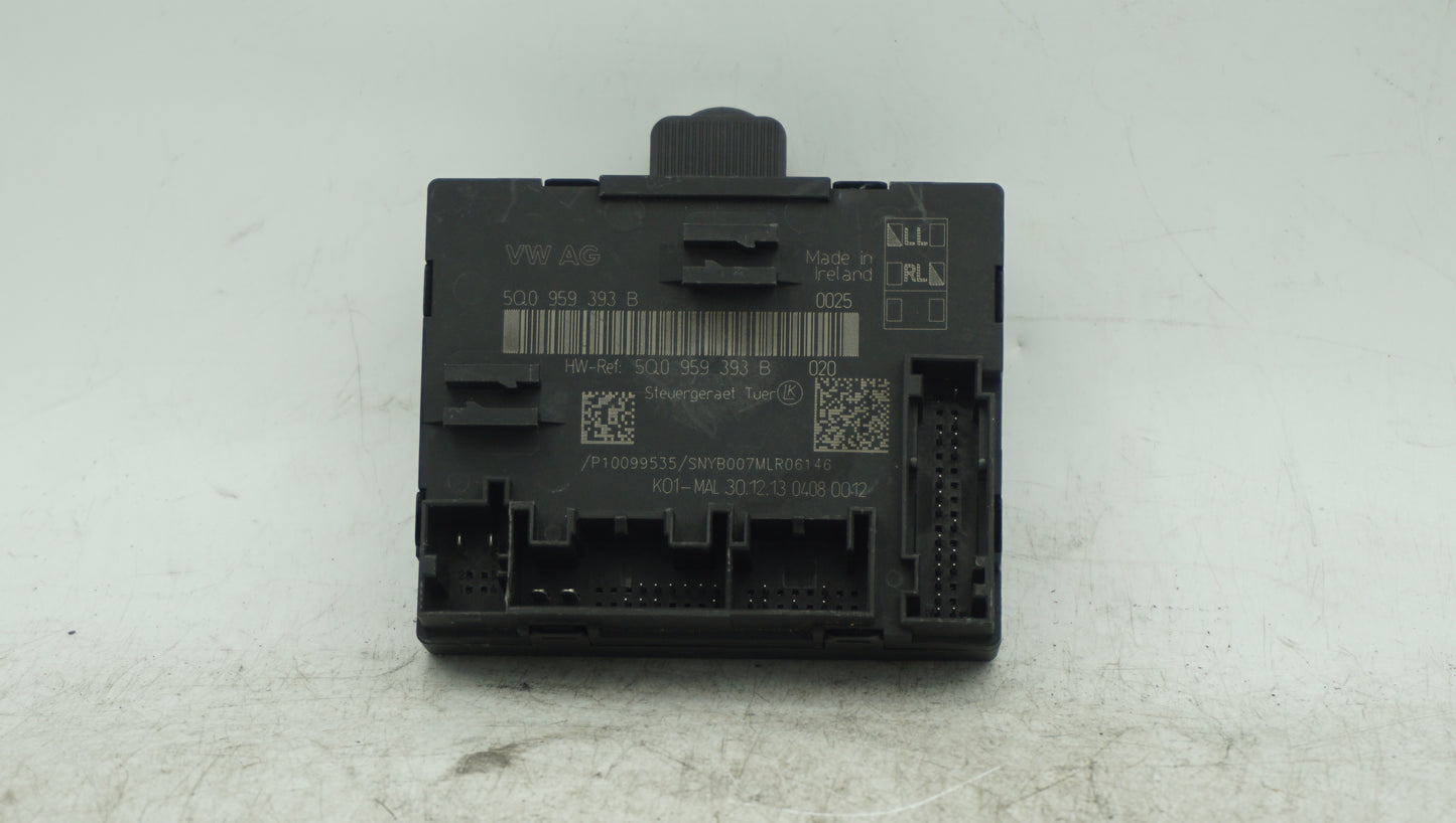 VW AUDI GOLF MK7 A3 8V FRONT RIGHT DRIVERS DOOR CONTROL UNIT 5Q0959393