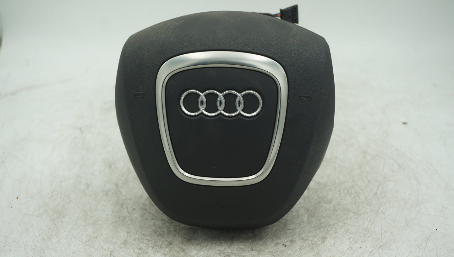 AUDI A3 8P LEATHER STEERING WHEEL AIRBAG 8P0880201CB - LRI Autoparts