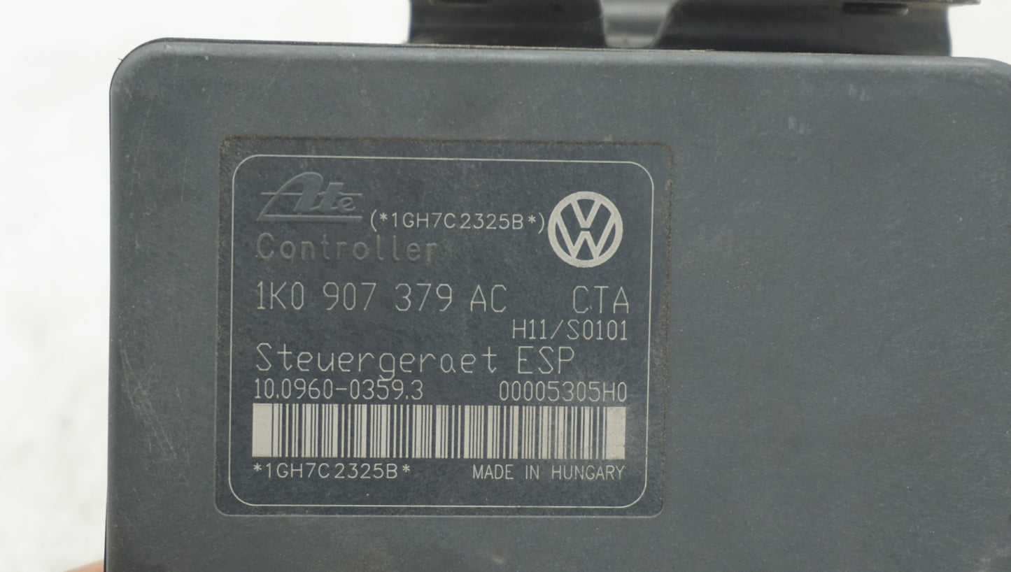 VOLKSWAGEN MK5 AUDI A3 8P ABS PUMP MODULE 1K0614517AE 1K0907379AC