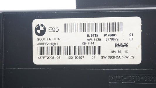 BMW 3 SERIES E90 E92 BODY CONTROL MODULE JUNCTION BOX 9176881