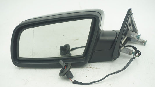 BMW 5 SERIES E60 E61 LHS PASSENGER SIDE ELECTRIC HEATED MIRROR BLACK 7043437
