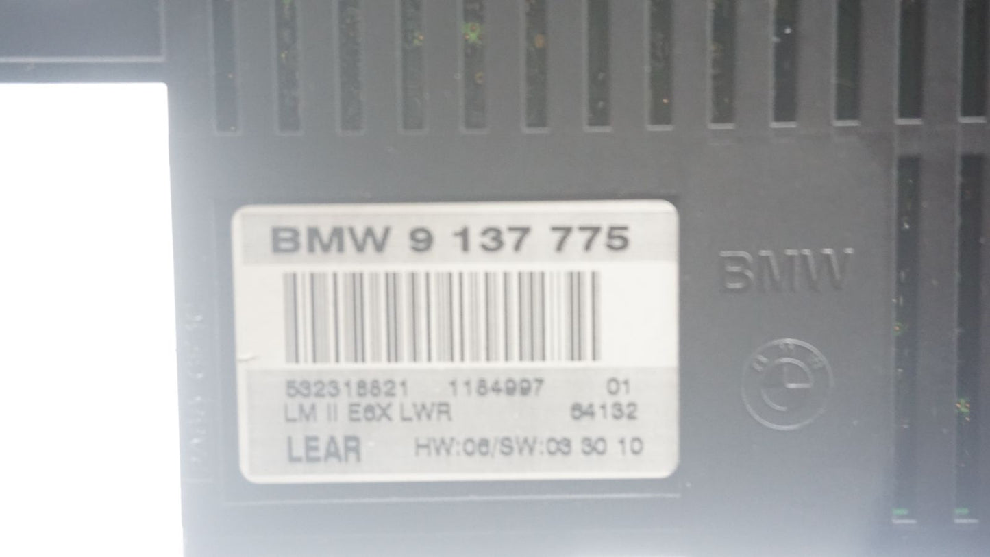 BMW 5 SERIES E60 LIGHT CONTROL MODULE 9137775