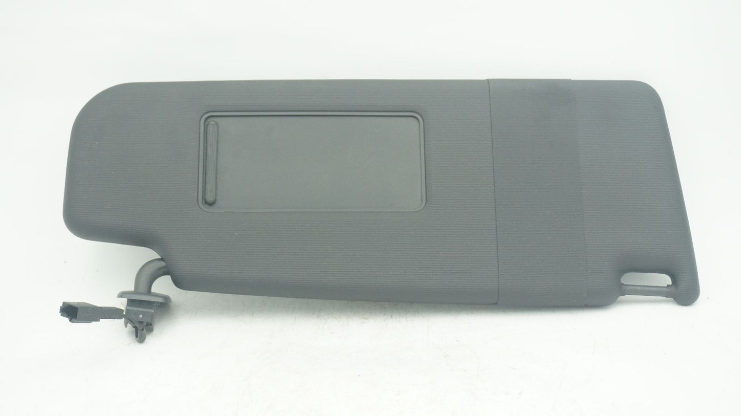 VW MK5 GOLF RHS RIGHT DRIVERS SUN VISOR BLACK 1K0857552
