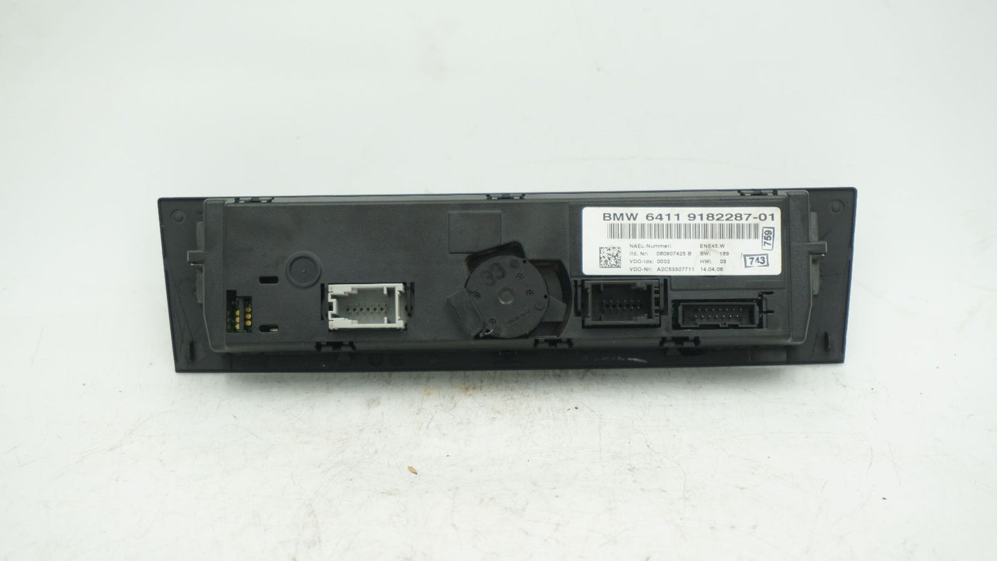 BMW 1 SERIES E82 E87 E88 LCI A/C CLIMATE CONTROL 9182287 - LRI Autoparts