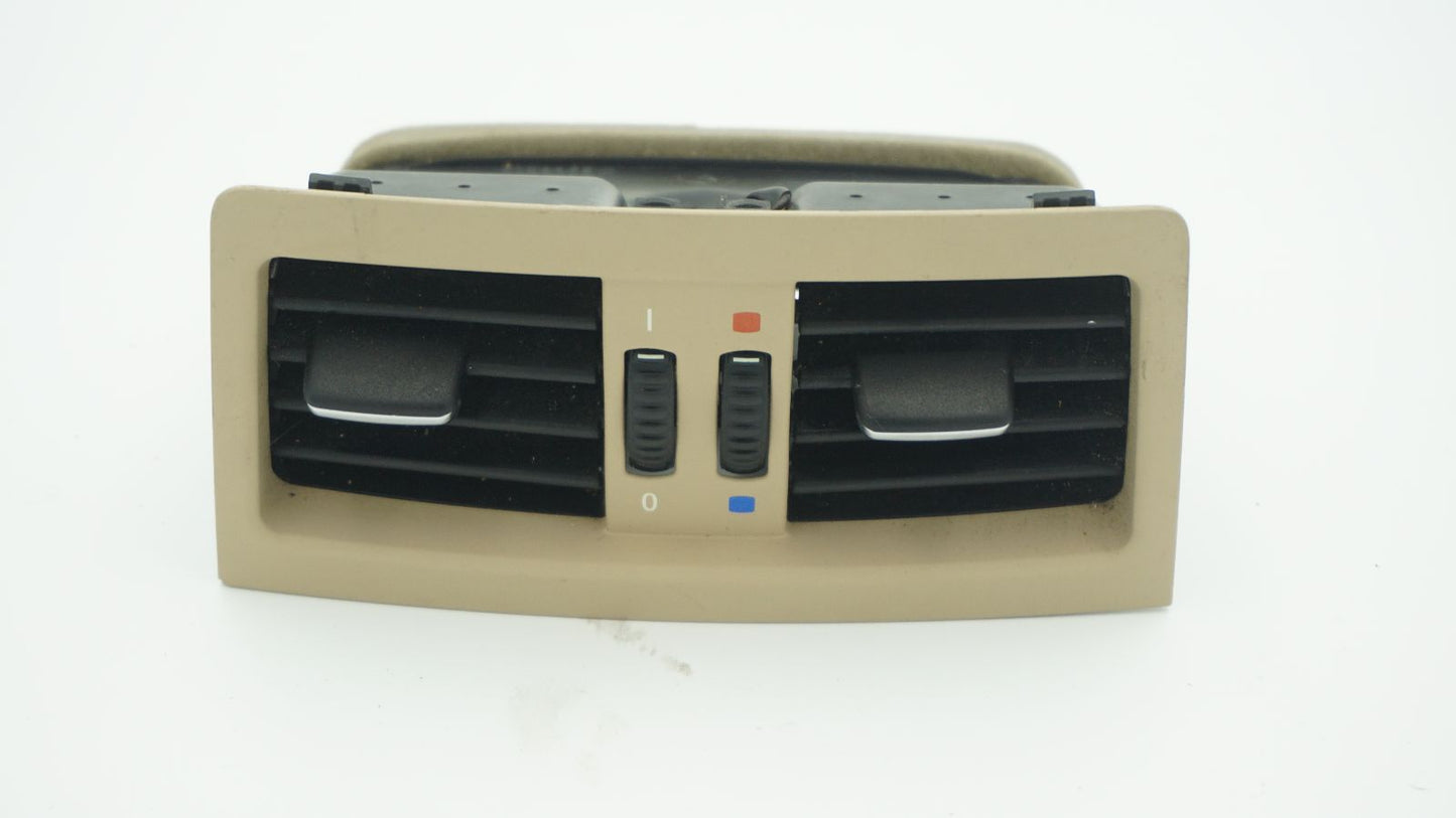 BMW 3 SERIES E90 E91 REAR CENTRE CONSOLE AIR VENT BEIGE 7129556