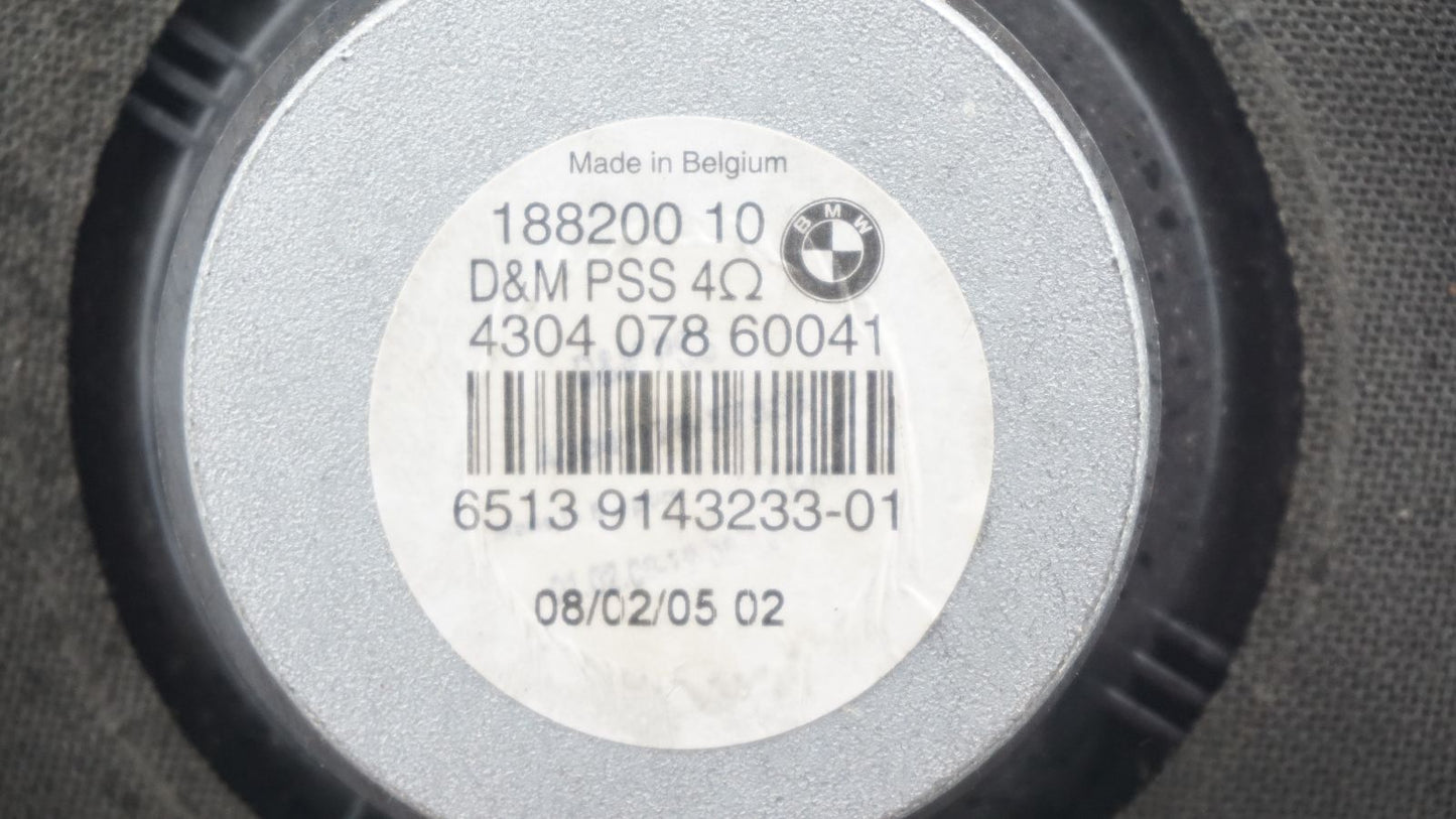 BMW E82 E87 E88 E90 E91 E92 LEFT PASSENGER UNDER SEAT SUBWOOFER 9143233