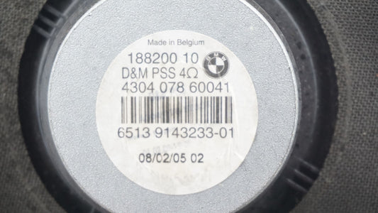 BMW E82 E87 E88 E90 E91 E92 LEFT PASSENGER UNDER SEAT SUBWOOFER 9143233
