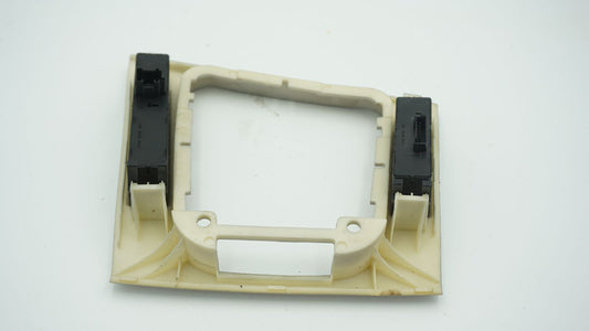 BMW E46 3 SERIES SHIFTER SURROUND & MASTER POWER WINDOW SWITCH SILVER 8208786