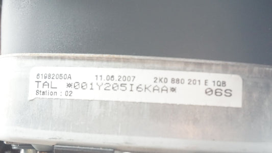 VW MK5 CADDY DRIVERS STEERING WHEEL AIRBAG 2K0880201E1QB