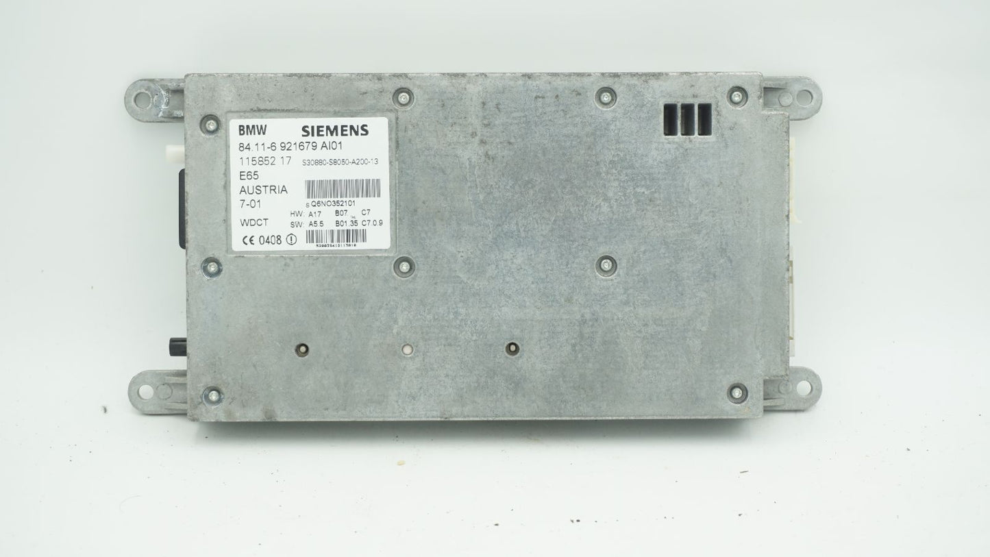BMW 7 SERIES E65 E66 TELEPHONE TRANSMITTER RECIEVER CONTROL MODULE 6921679