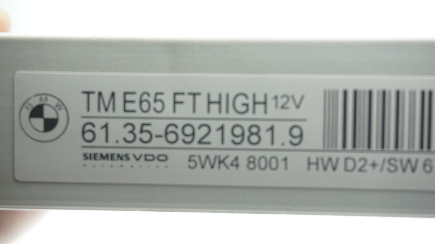 BMW 7 SERIES E65 E66 FRONT RIGHT DRIVERS DOOR CONTROL UNIT 6921981