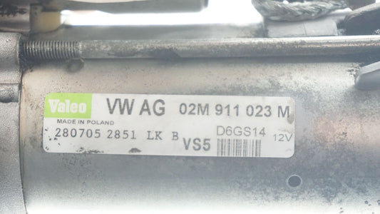 VW AUDI MK5 MK6 GOLF A3 2.0T 1.8T STARTER MOTOR 02M911023M
