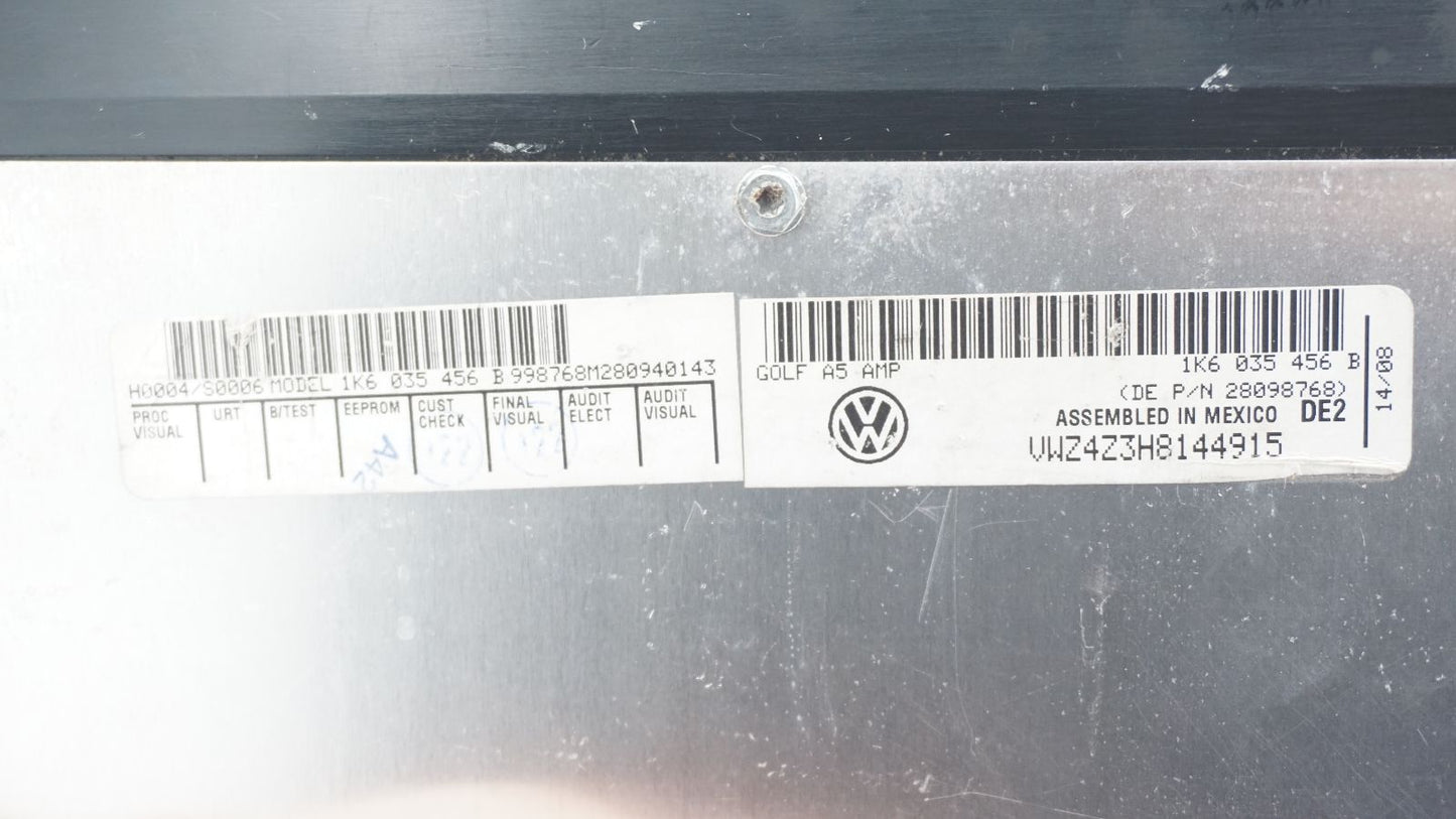 VOLKSWAGEN MK5 GOLF STEREO AMPLIFIER 1K6035456