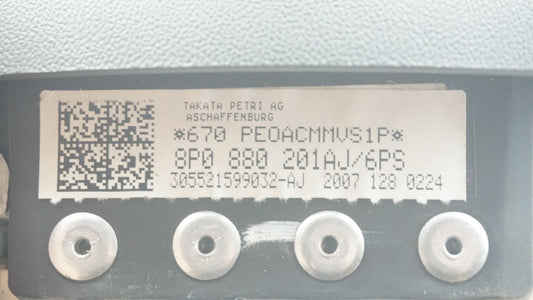 AUDI A3 8P LEATHER STEERING WHEEL AIRBAG 8P0880201AJ