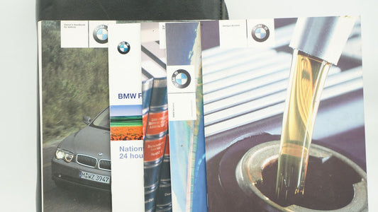 GENUINE BMW 7 SERIES E65 OWNERS MANUAL