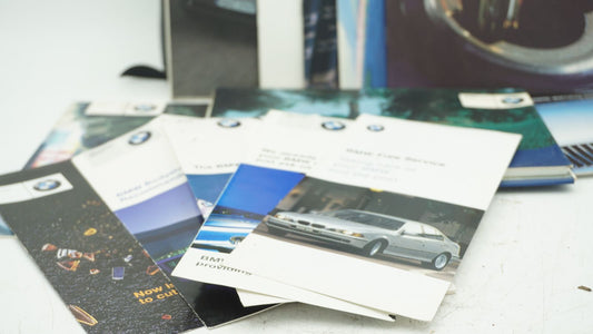 GENUINE BMW 7 SERIES E65 OWNERS MANUAL