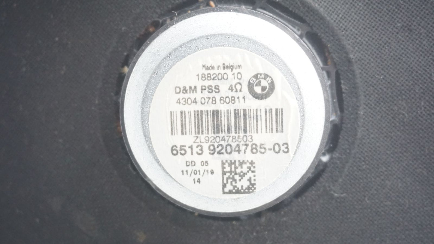 BMW E82 E87 E88 E90 E91 E92 LEFT PASSENGER UNDER SEAT SUBWOOFER 9204785