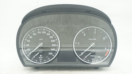 BMW 3 SERIES SPEEDO INSTRUMENT CLUSTER DIESEL 2.0L N47 9187060 108,000KMS