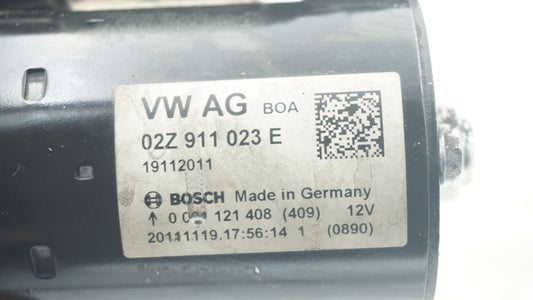 VOLKSWAGEN MK5 MK6 AUDI 1.4TFSI MANUAL STARTER MOTOR 02Z911023E
