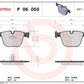 BREMBO P06050N PREMIUM NAO CERAMIC REAR BRAKE PADS BMW X5 M E70 F85 X6 M E71
