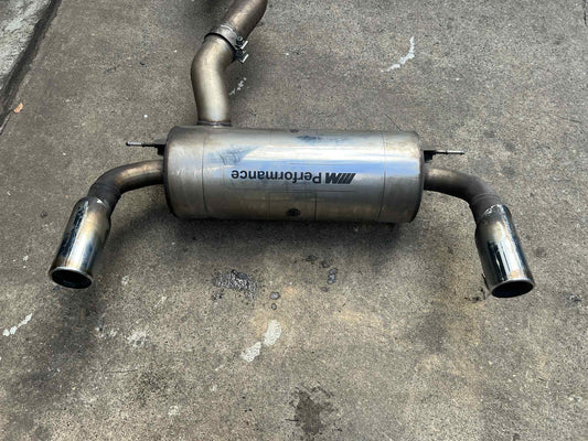 BMW F 2 3 4 SERIES 35i N55 M-PERFORMANCE EXHAUST MUFFLER 18302354340