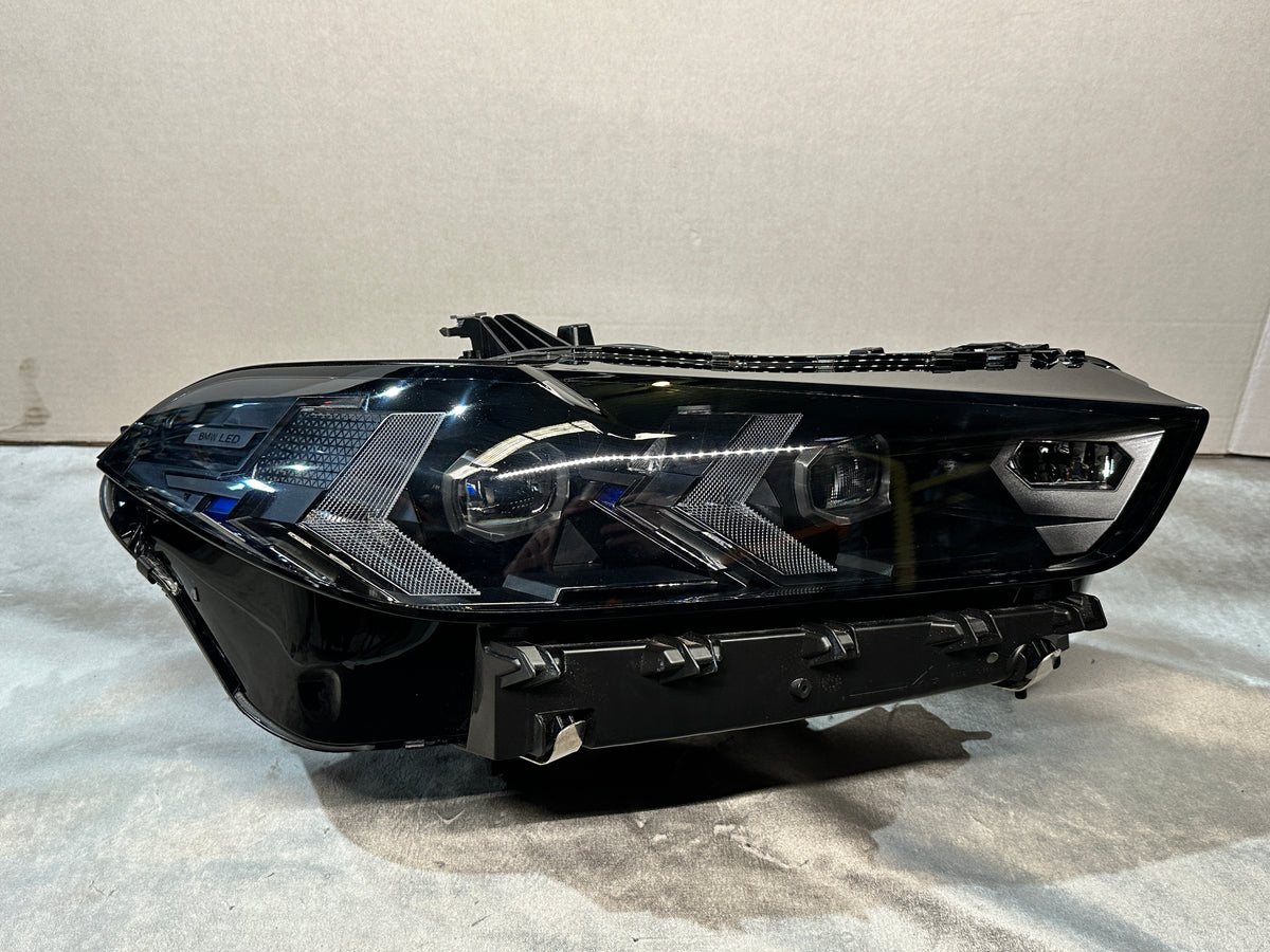 BMW X5 X6 G05 G06 LCI RHS RIGHT LED LASER HEADLIGHT 5A783F6 - LRI Autoparts