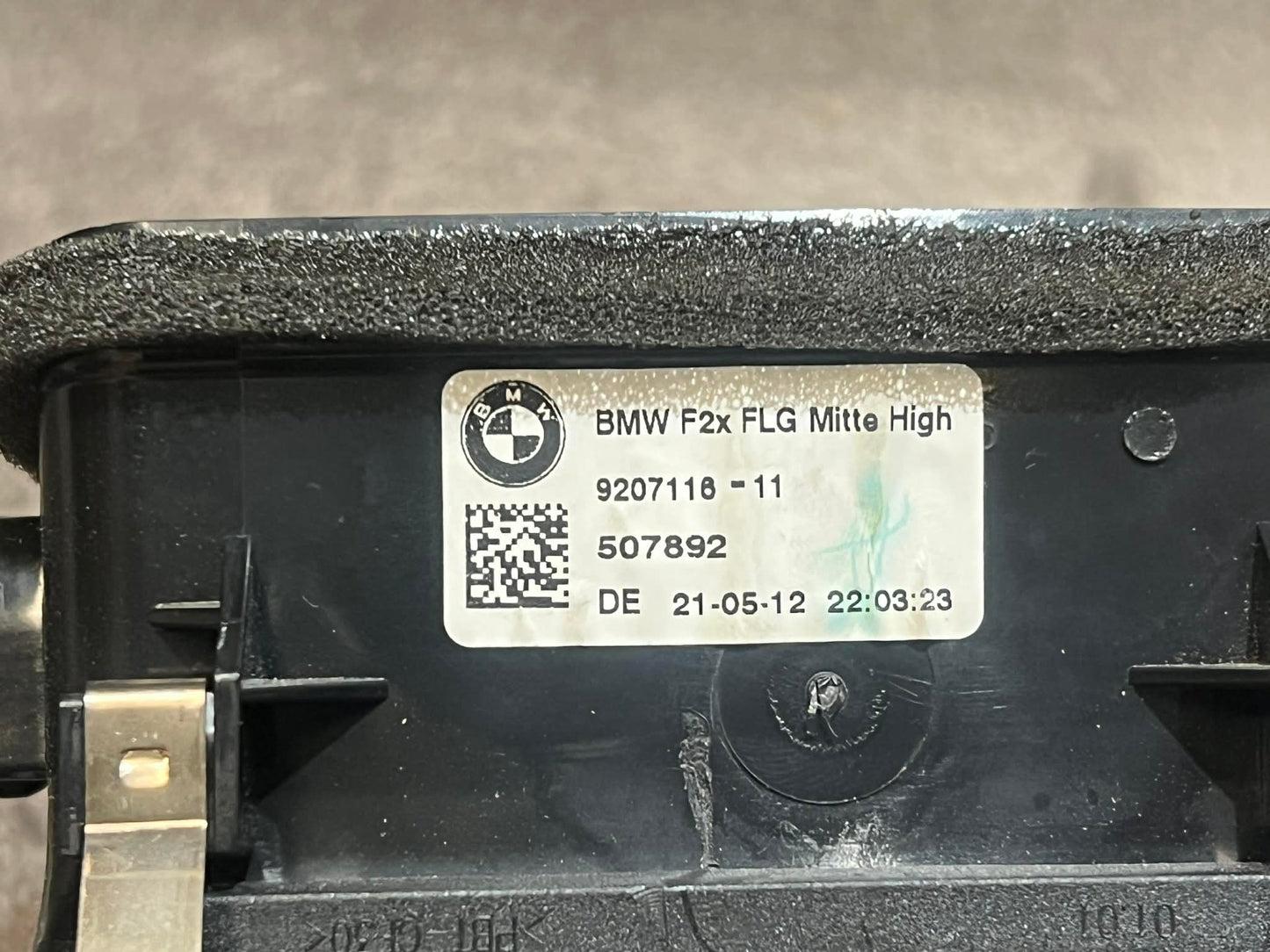 BMW 1 2 SERIES F20 F21 F22 F23 FRONT CENTRE DASH AIR VENT 9207116