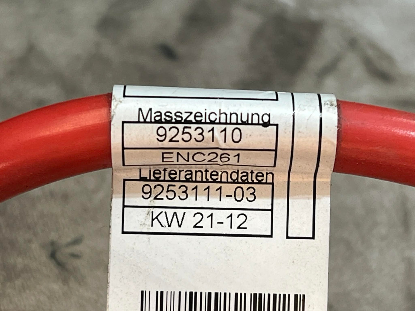 BMW 1 2 SERIES F20 F21 F22 F23 POSITIVE BATTERY CABLE 9253111