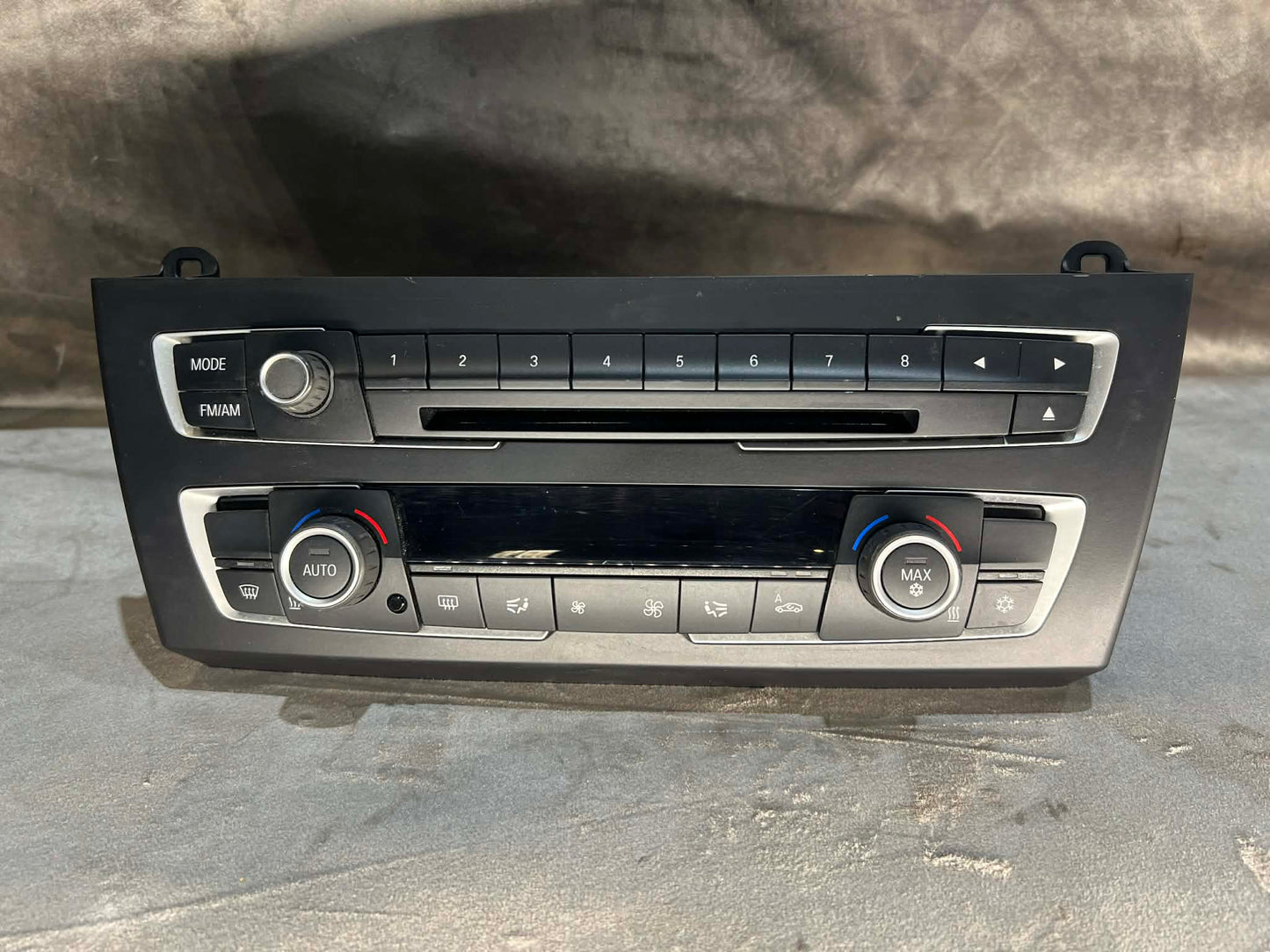 BMW 1 SERIES F20 A/C AIR CONDITIONING AND RADIO CONTROL PANEL 6832881 9287340