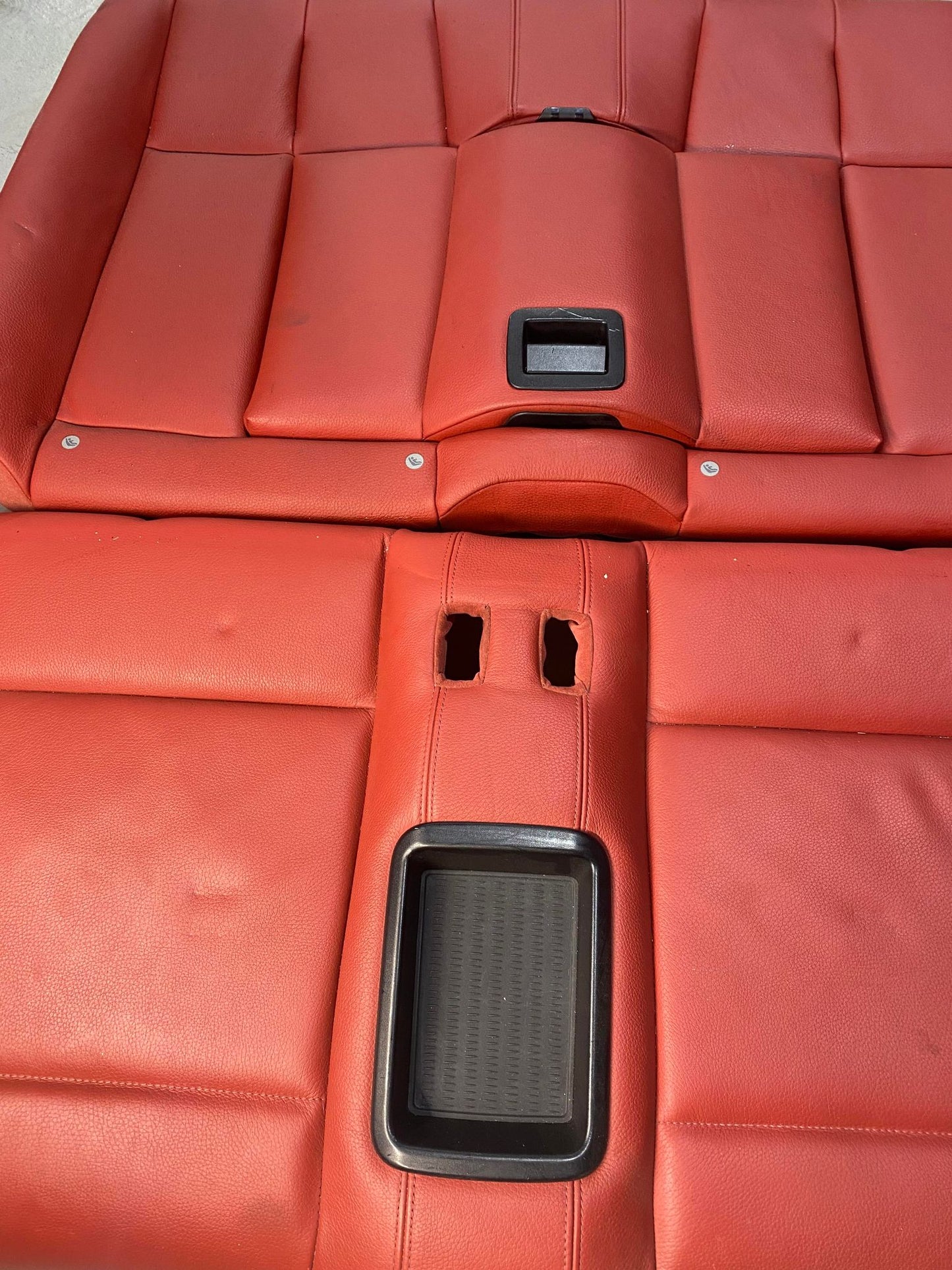 BMW 1 SERIES E88 COUPE CORAL RED COMPLETE INTERIOR