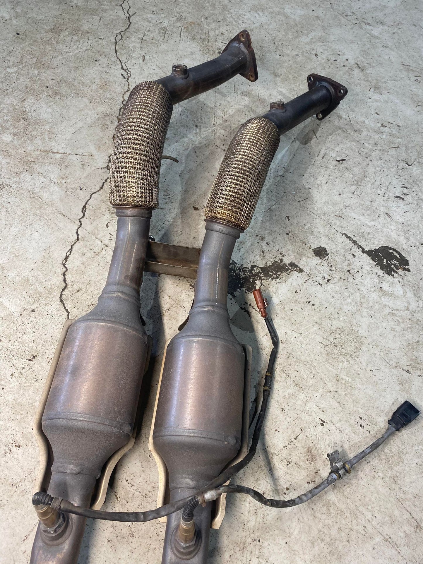 VW GOLF MK5 R32 FULL STOCK EXHAUST SYSTEM