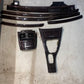 BMW 3 SERIES E92 E93 DARK WOODGRAIN TRIM SET W/CIC CUT OUT