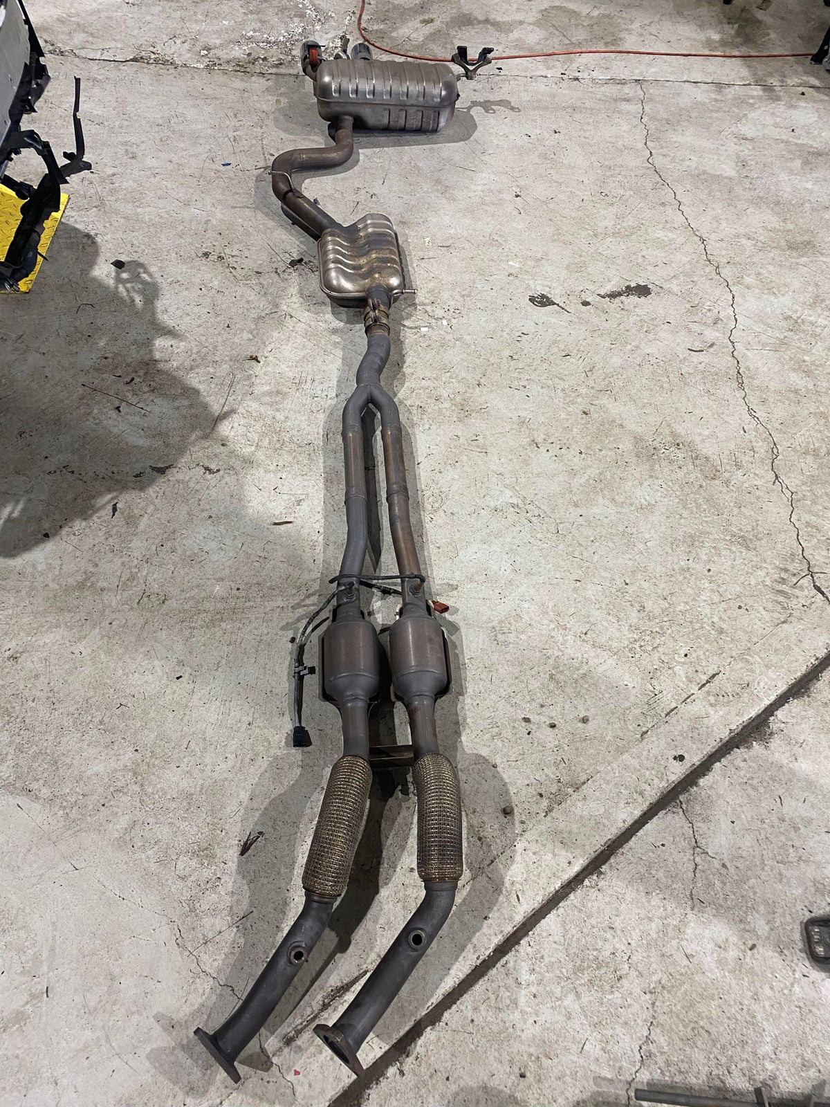 VW GOLF MK5 R32 FULL STOCK EXHAUST SYSTEM - LRI Autoparts