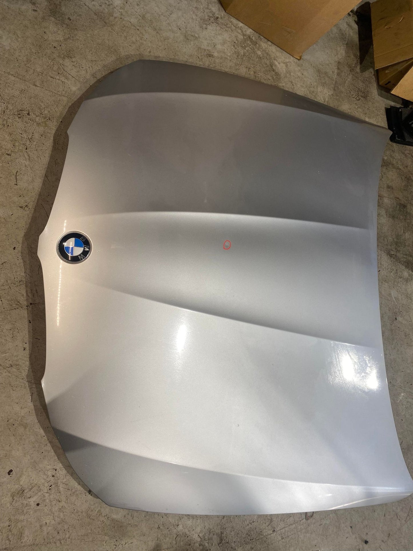 BMW 3 SERIES E90 LCI FRONT BONNET SILVER