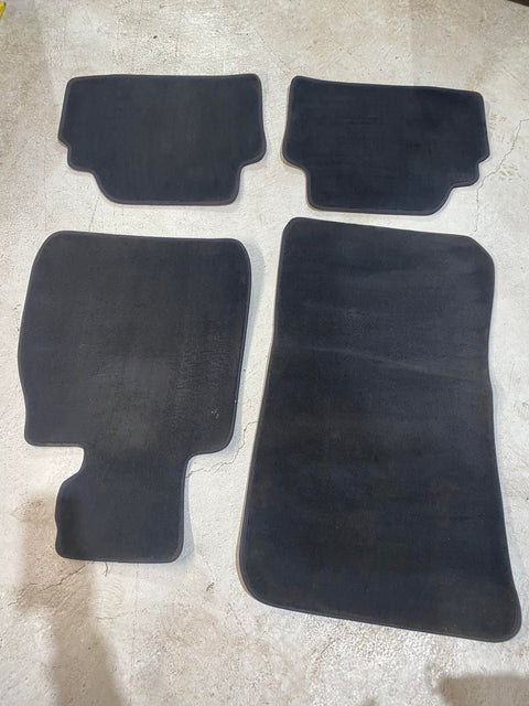 BMW 5 SERIES E60 GENUINE OEM FLOOR MATS BLACK