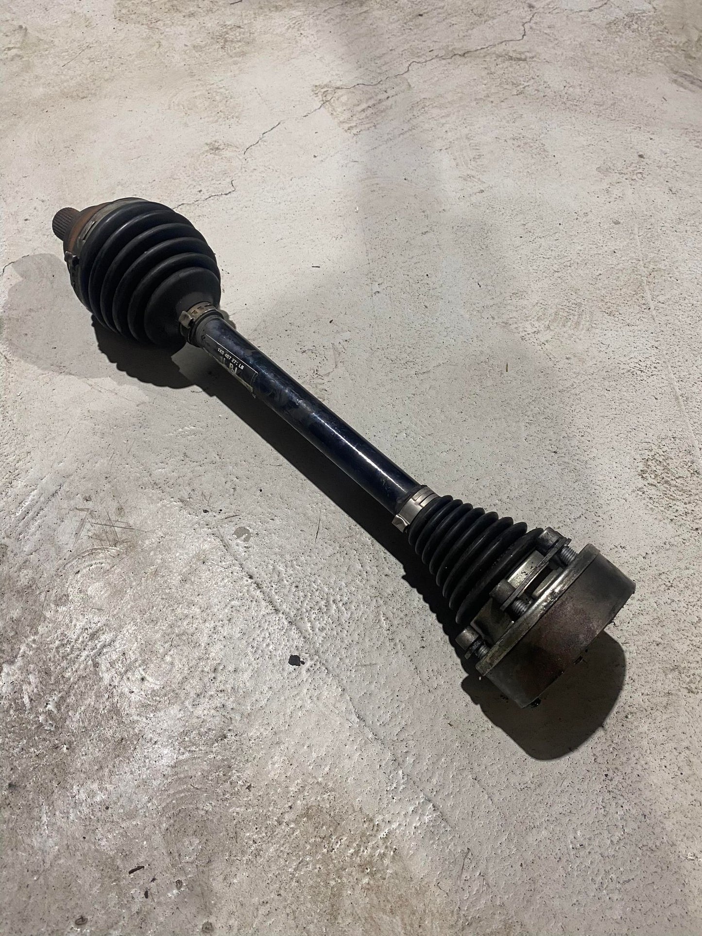 AUDI VW GOLF CADDY A3 PASSAT LHS LEFT PASSENGER DRIVE SHAFT 1K0407271