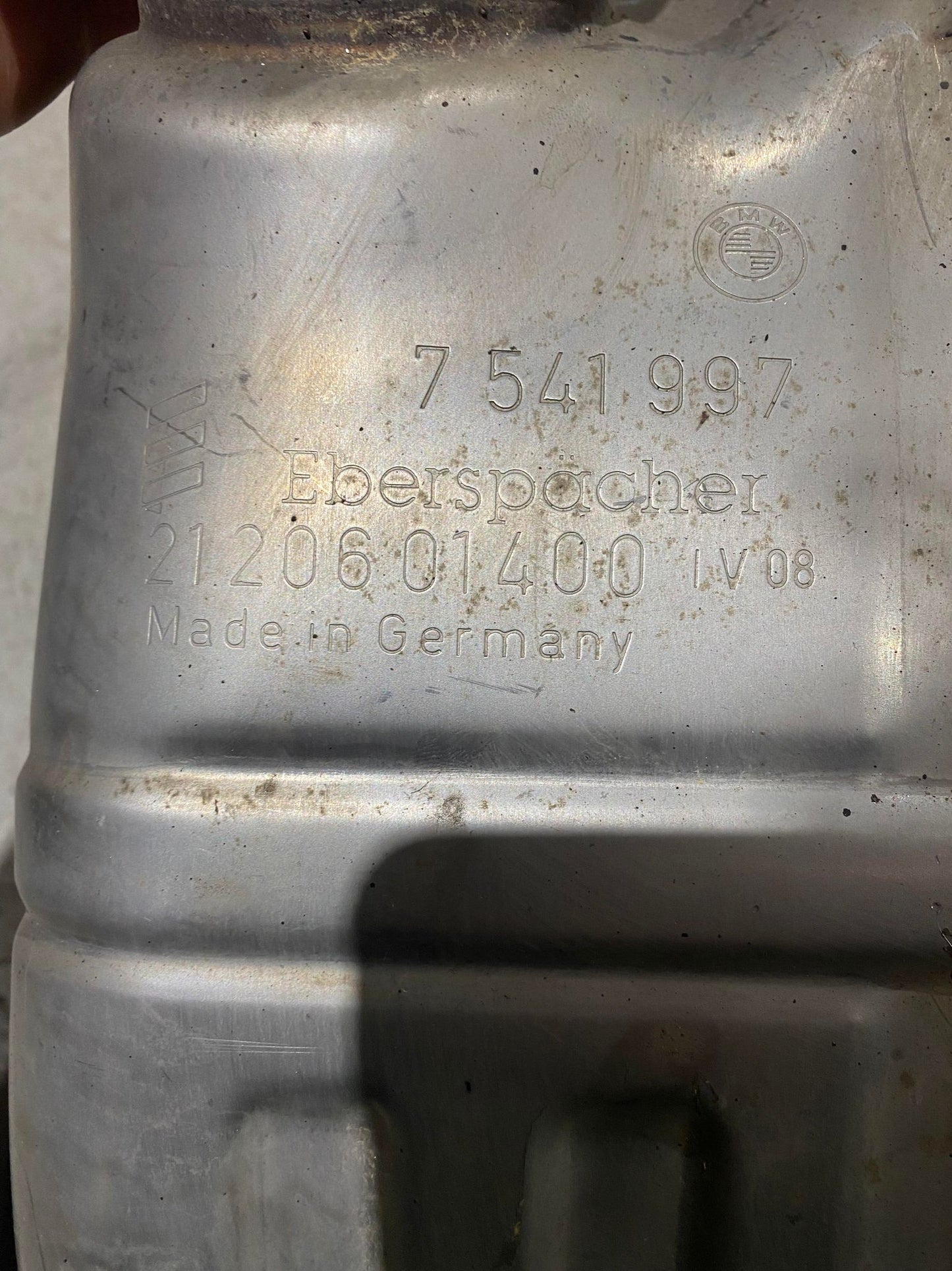 BMW 1 SERIES 130I REAR MUFFLER 7541997