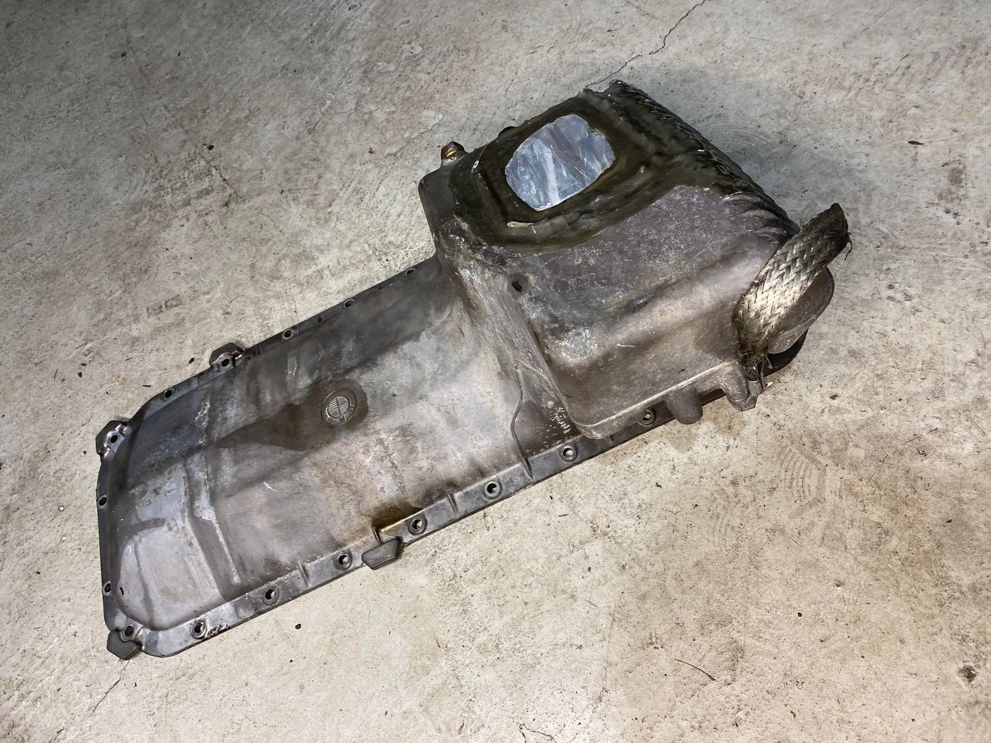 BMW 3 5 SERIES E30 E34 M20 OIL PAN SUMP 1278945