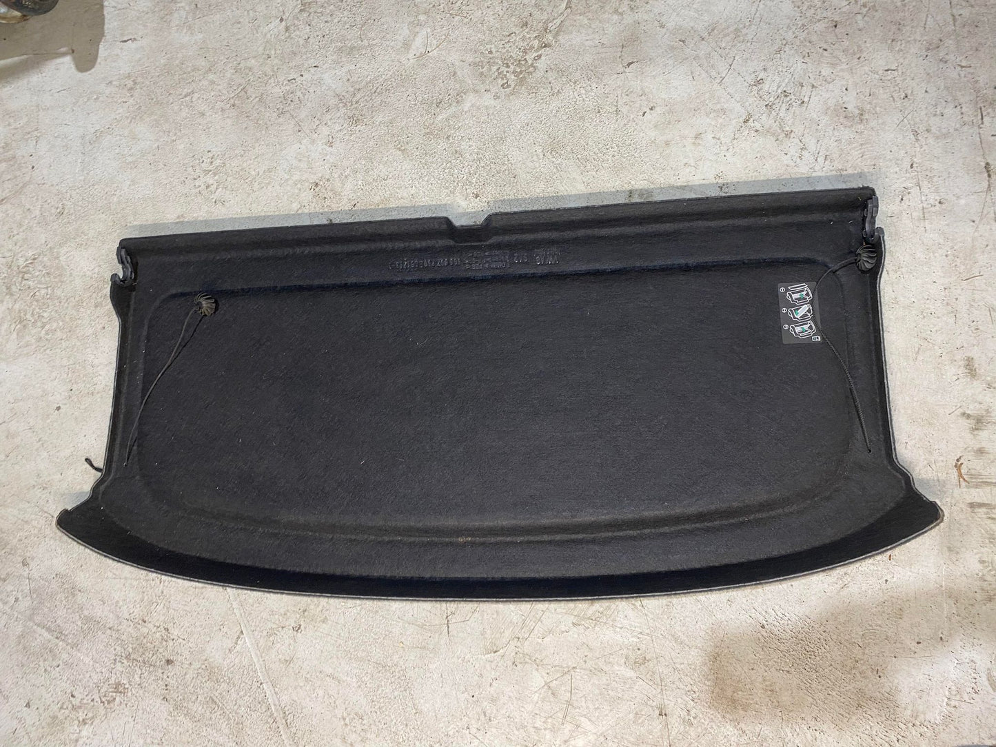 VW GOLF MK7 REAR PARCEL SHELF