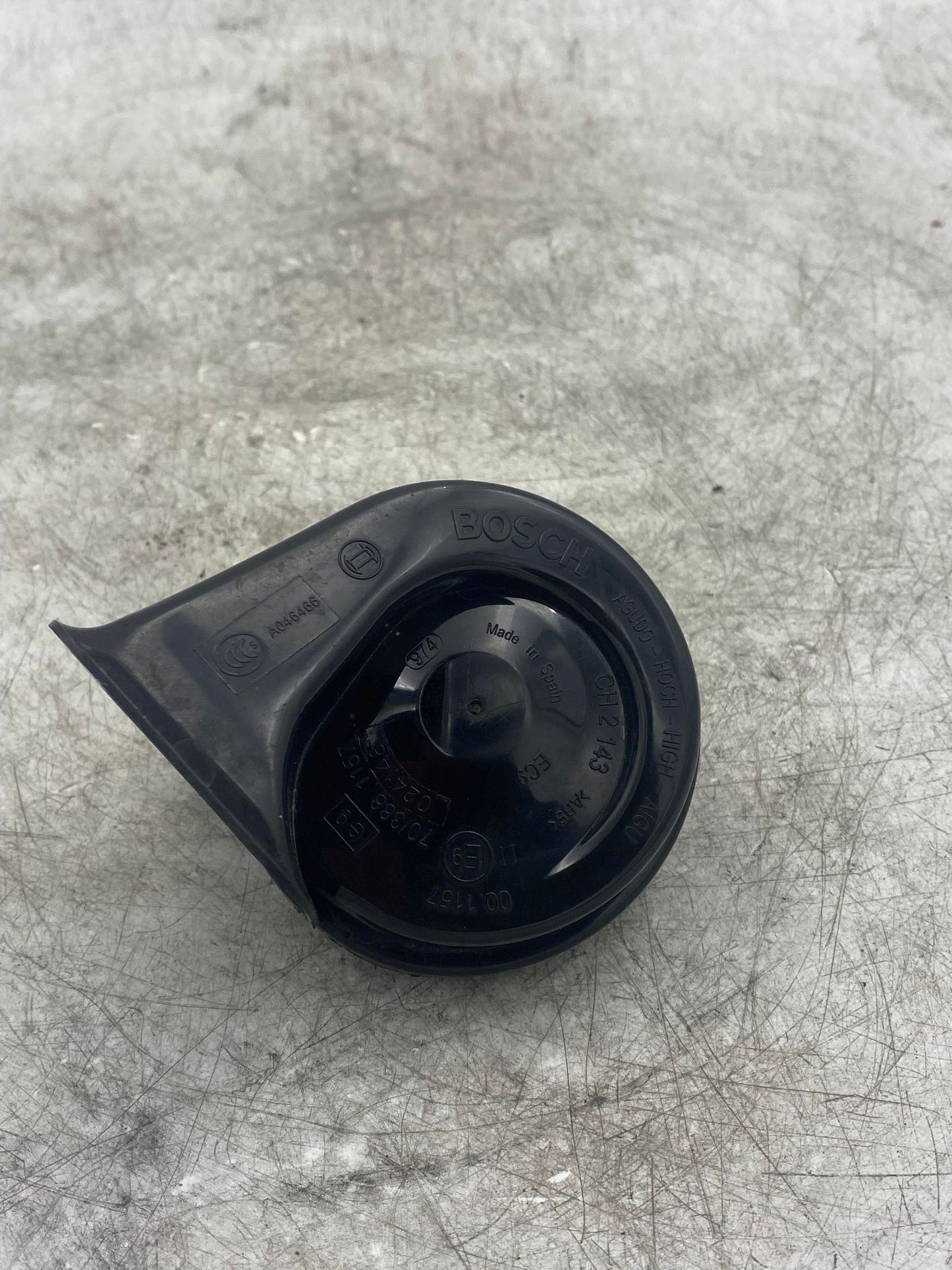 BMW 1 3 X SERIES BOSCH HORN 703881157 024148